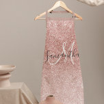 Moderne roze glitter Sparkles Persoonlijk Schort<br><div class="desc">Introductie van onze Modern Pink Glitter Sparkles gepersonaliseerde naam product, exclusief verkrijgbaar op Zazzle! Maak een stijlvolle en gepersonaliseerde statement met dit prachtige ontwerp dat de charme van roze glitter combineert met een moderne touch. Of je nu op zoek bent naar een cadeau of een speciale traktatie voor jezelf, dit...</div>
