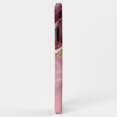 Moderne Roze Goud Agaat Case-Mate iPhone Case (Achterkant/rechts)
