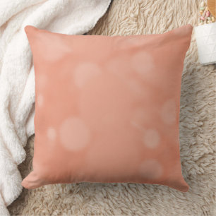 Moderne Roze Gouden Abstracte Metalen Textuur Kussen