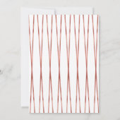 Moderne Roze Gouden Afstudeerfeest Kaart (Achterkant)