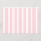 Moderne Roze & Groene Bruidsmeisje Uitnodigingskaa Kaart (Achterkant)