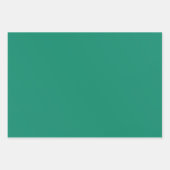 Moderne Roze & Groene en Gouden Strepen Inpakpapier Vel (Voorkant 2)