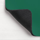 Moderne Roze Groene Monogram Eerste Letters Gepers Muismat (Hoek)