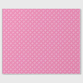 Moderne Roze Hart & Liefde Typografie Cadeau Cadeaupapier (Vlak)