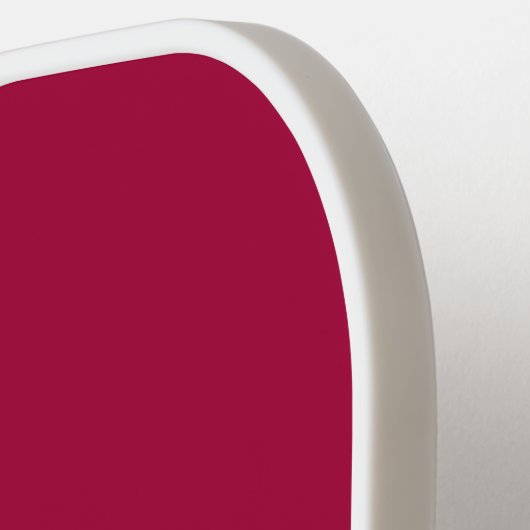 Moderne roze ja ik speel als een meisje dat blijft pickleball paddle (Links Detail)