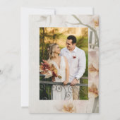 Moderne Roze  Kaart (Achterkant)