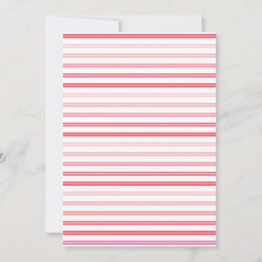 Moderne roze LIEFDE harten Galentines Day party Kaart (Achterkant)