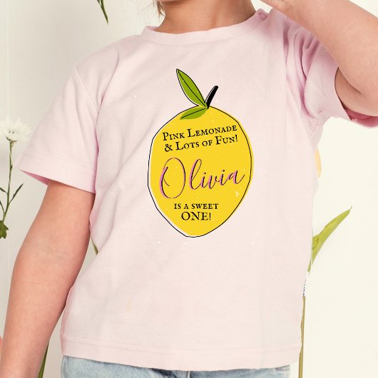 Moderne roze limonade 1e verjaardag