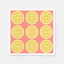 Moderne roze limonade & geel