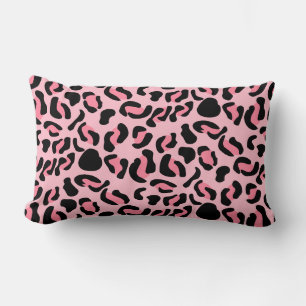 Moderne Roze Luipaard Patroon Dier Kussen