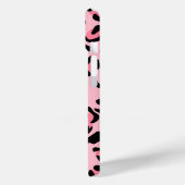 Moderne Roze Luipaardpatroon Dier Case-Mate iPhone Case (Achterkant / Links)