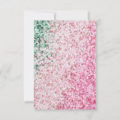 Moderne Roze Luxe Branding Bedankkaart (Achterkant)