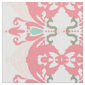 Moderne Roze Mintgrijze Bloemstuk Aangepaste Stof (Close Up)