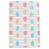 Moderne roze mode Pasen Medium Cadeauzakje (Voorkant)