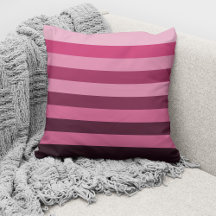 Moderne Roze Monochroom Kleurblok Strepen