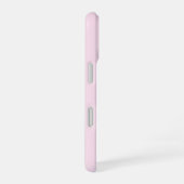 Moderne Roze Monogram 5 Foto Collage iPhone 16 Hoesje (Rechterkant)