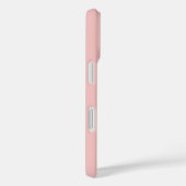 Moderne Roze Monogram Naam Case-Mate iPhone Case (Achterkant / Rechts)