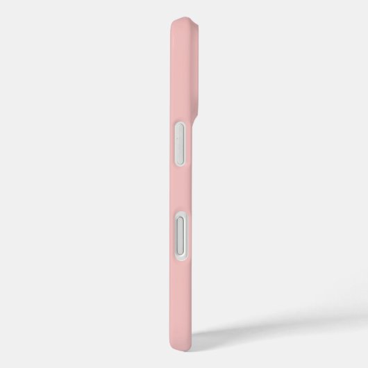 Moderne Roze Monogram Naam Case-Mate iPhone Case (Achterkant / Rechts)