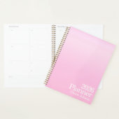 Moderne Roze Ombre Planner (Display)