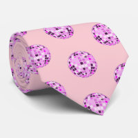 Moderne roze Paarse Disco Ball Pattern Pastel Roze
