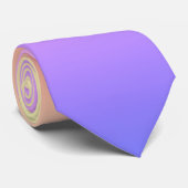 Moderne roze Paarse ombre gradiënt Stropdas (Opgerold)