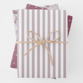 Moderne roze papierbladen voor multifunctionele do inpakpapier vel (In situ)