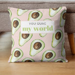 Moderne roze pastaafroze en groene anticonceptiepl kussen<br><div class="desc">Moderne pastroze en groene avvocaat</div>