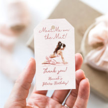 Moderne Roze Pilates Prinses Verjaardagsfeest