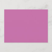 Moderne Roze Plaid Script Kerstmis Briefkaart (Achterkant)
