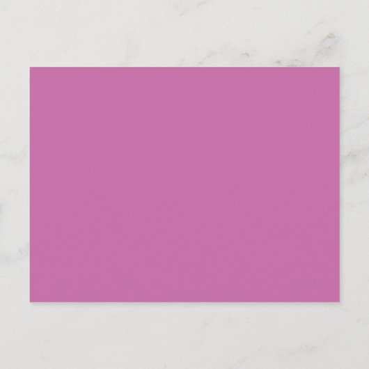 Moderne Roze Plaid Script Kerstmis Briefkaart (Achterkant)