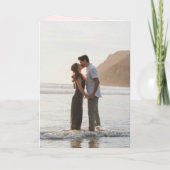Moderne Roze QR Code Elegante bruiloft (Achterkant)
