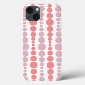 Moderne roze rechthoeken Case-Mate iPhone case (Achterkant)