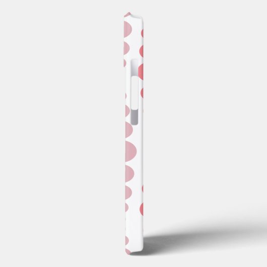 Moderne roze rechthoeken Case-Mate iPhone case (Achterkant / Links)