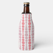 Moderne roze rechthoeken flesjeskoeler (Fles Voorkant)