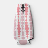 Moderne roze rechthoeken flesjeskoeler (Achterkant)