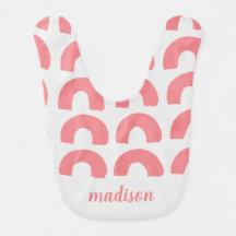 Moderne roze regenbooggrijs Schattig Eenvoudig aan