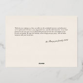 Moderne Roze Rood Groen Gestreepte Foto Folie Feestdagenkaart (Achterkant)