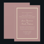 Moderne roze Roos Cream Wedding Kaart<br><div class="desc">Moderne en elegante roze roos met een stoffige bruine bruine bruine bruine bruine bruine bruine bruine bruine bruine bruine bruine bruine bruine bruine bruine bruinwortel</div>
