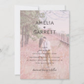 Moderne roze roze bekleding met roze roze roze bed kaart (Voorkant)