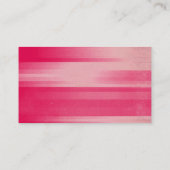 Moderne roze, roze, persoonlijke laptop visitekaartje (Achterkant)