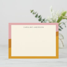 Moderne roze roze rand Persoonlijke naam