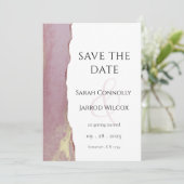 Moderne roze roze roze vlek sparen de Kaart van de (Staand voorkant)