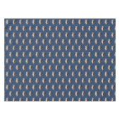 Moderne Roze Rozen Zwarte Grad Cap Afstuderen Tafelkleed (Voorkant (Horizontaal))