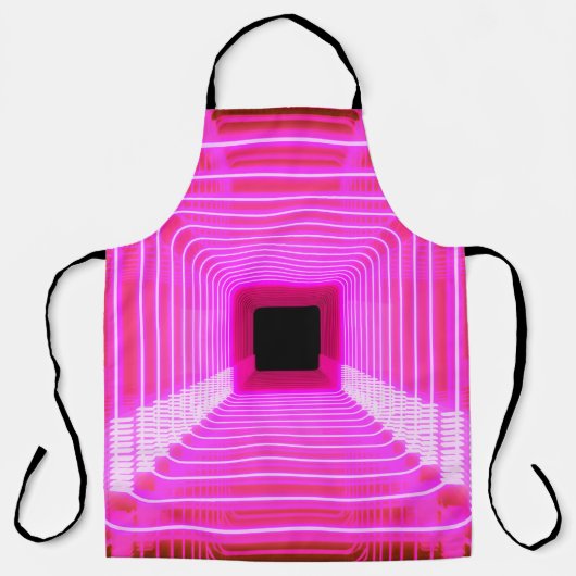 Moderne roze Sci Fi pop Schort (Voorkant)