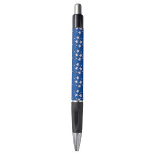 Moderne Roze Sterren Confetti Mix Pen