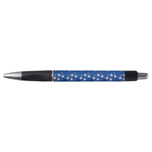 Moderne roze sterren Confetti Pen (Voorkant)