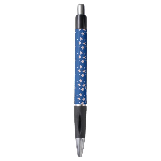 Moderne roze sterren Confetti Pen (Voorkant Verticaal)
