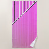 Moderne Roze Strandlaken (Voorkant)