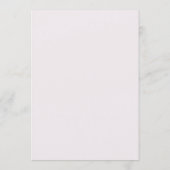 Moderne Roze Strepen Elegante Trouw Menu (Achterkant)