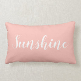 Moderne roze trendelegante minimalistische kussen